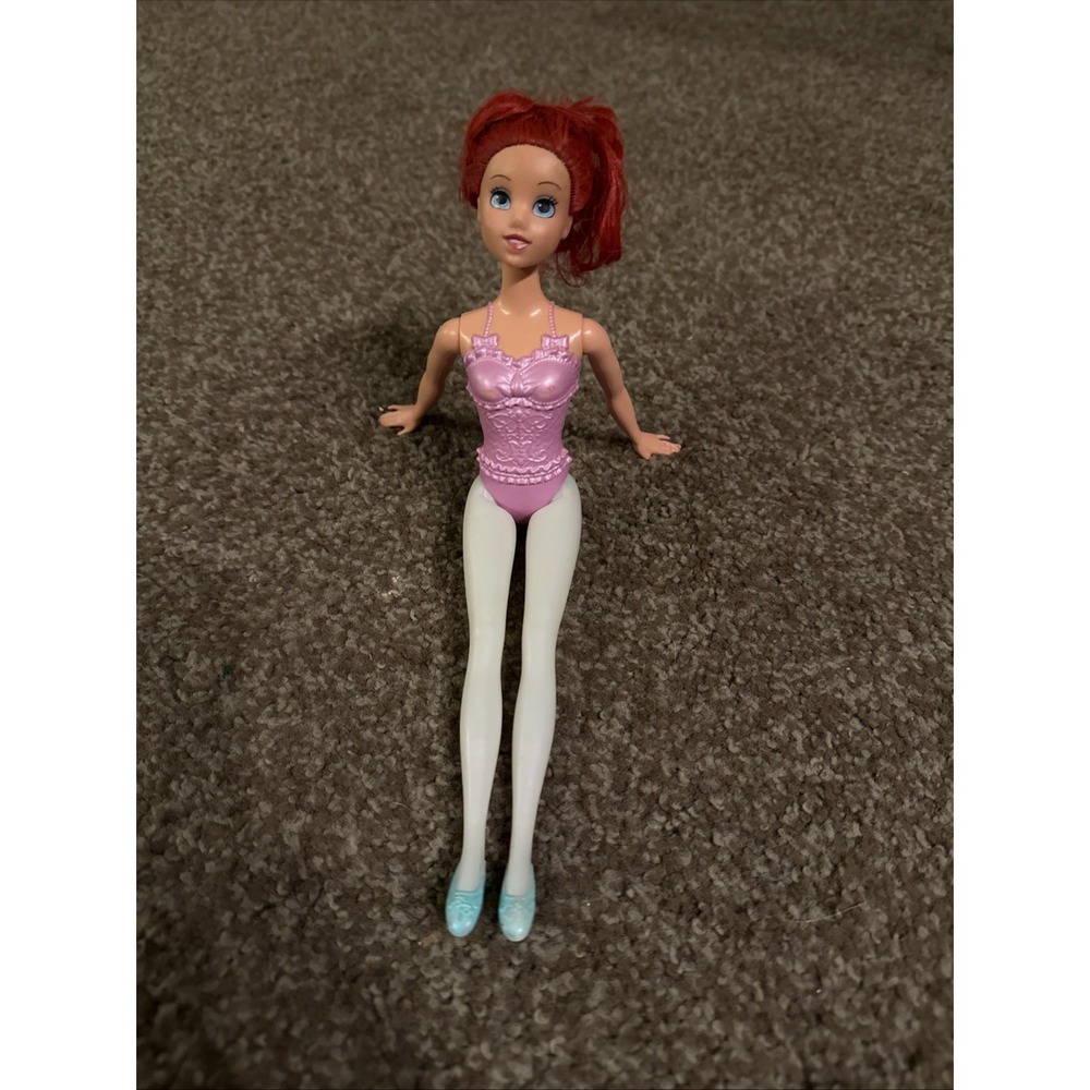 2011 Mattel Disney Princess Ballerina Ariel Doll The Little Mermaid Fashion Doll
